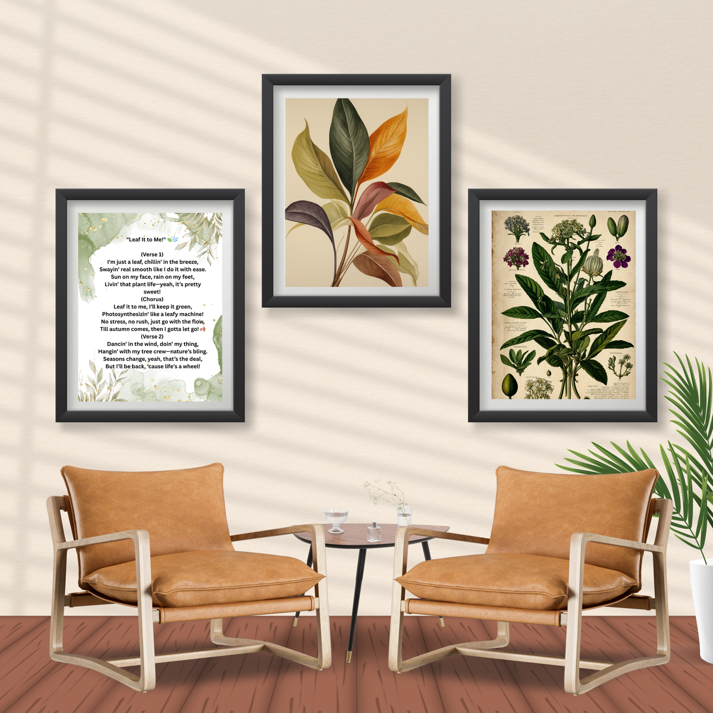 Poster della cucina a tema oliva – Decorazione elegante e invitante