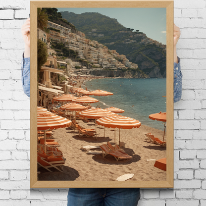 Poster della cucina a tema oliva – Decorazione elegante e invitante