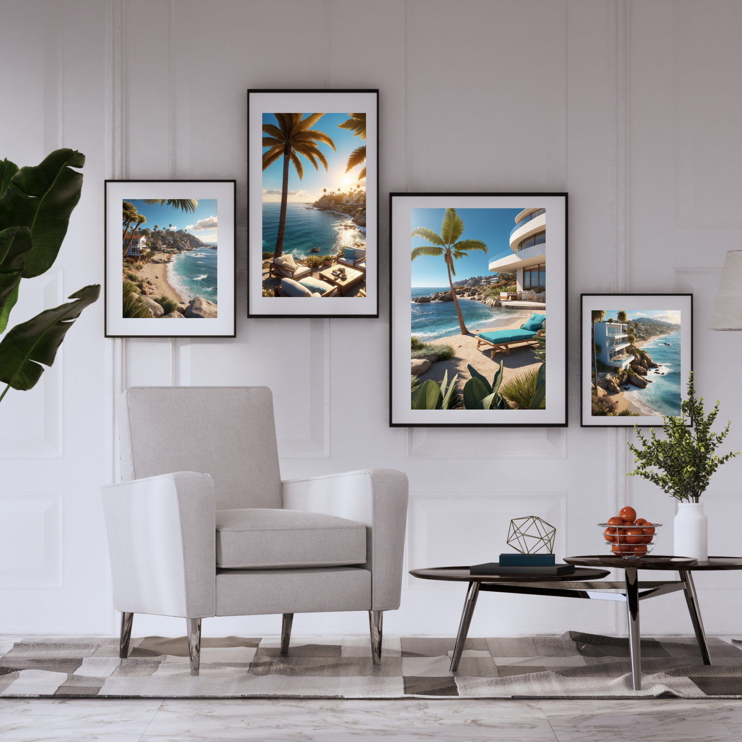 Laguna Beach Poster – Where Sun, Surf, and Seagulls Collide 🌊🏖️