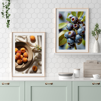 Abricot Kitchen Poster – A Sweet and Sunny Addition to Your Space 🍑🍴