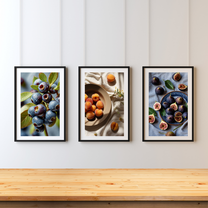 Blueberry Kitchen Poster – A Berry Sweet Addition to Your Space 🫐🍴