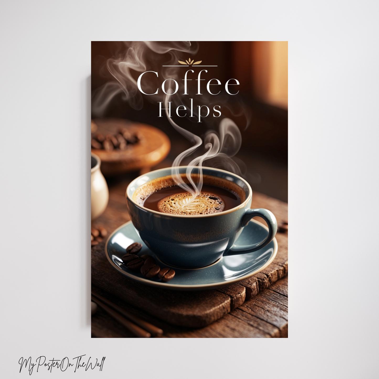 Coffee Aesthetic Wall Art – Premium Poster for Any Space