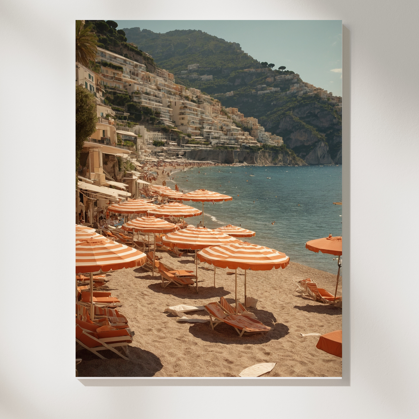 Poster della cucina a tema oliva – Decorazione elegante e invitante