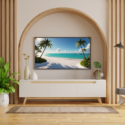 Miami Beach Art Print – Colorful and Relaxing Coastal Decor