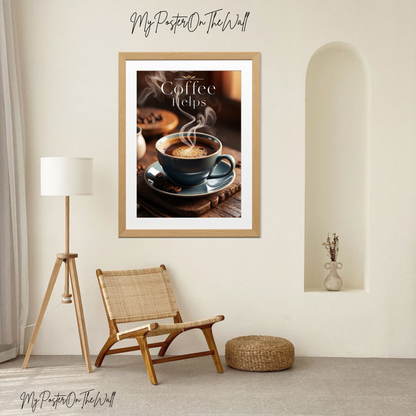 Coffee Aesthetic Wall Art – Premium Poster for Any Space