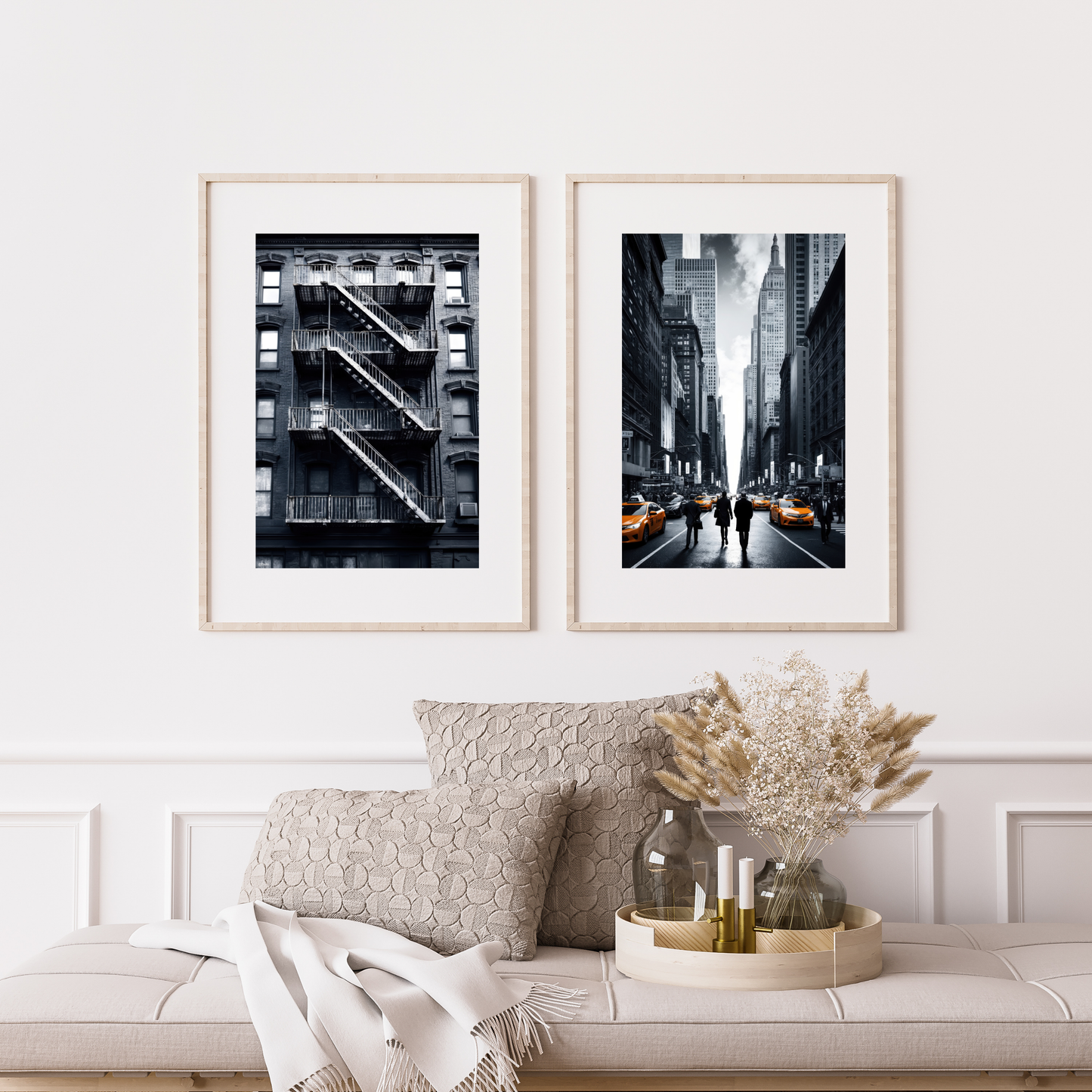 NYC Fire Escape Poster – Classic City Charm with an Urban Edge 🏙️🔥