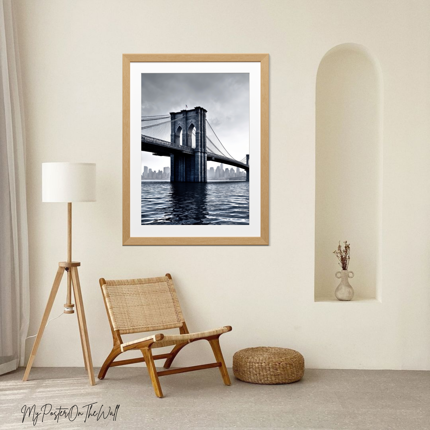 Brooklyn Bridge Poster – Iconic & Timeless New York Wall Art