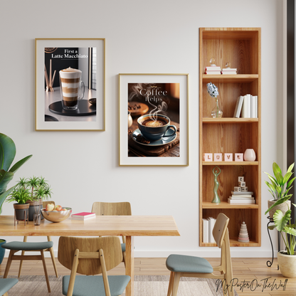 Coffee Aesthetic Wall Art – Premium Poster for Any Space