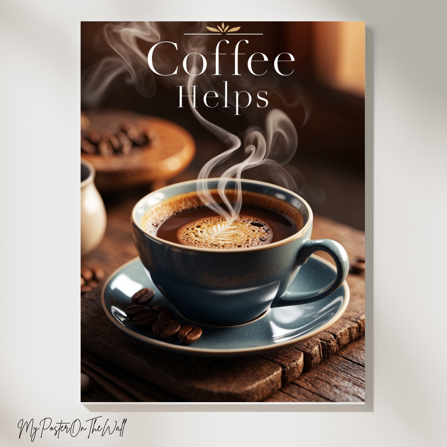 Coffee Aesthetic Wall Art – Premium Poster for Any Space