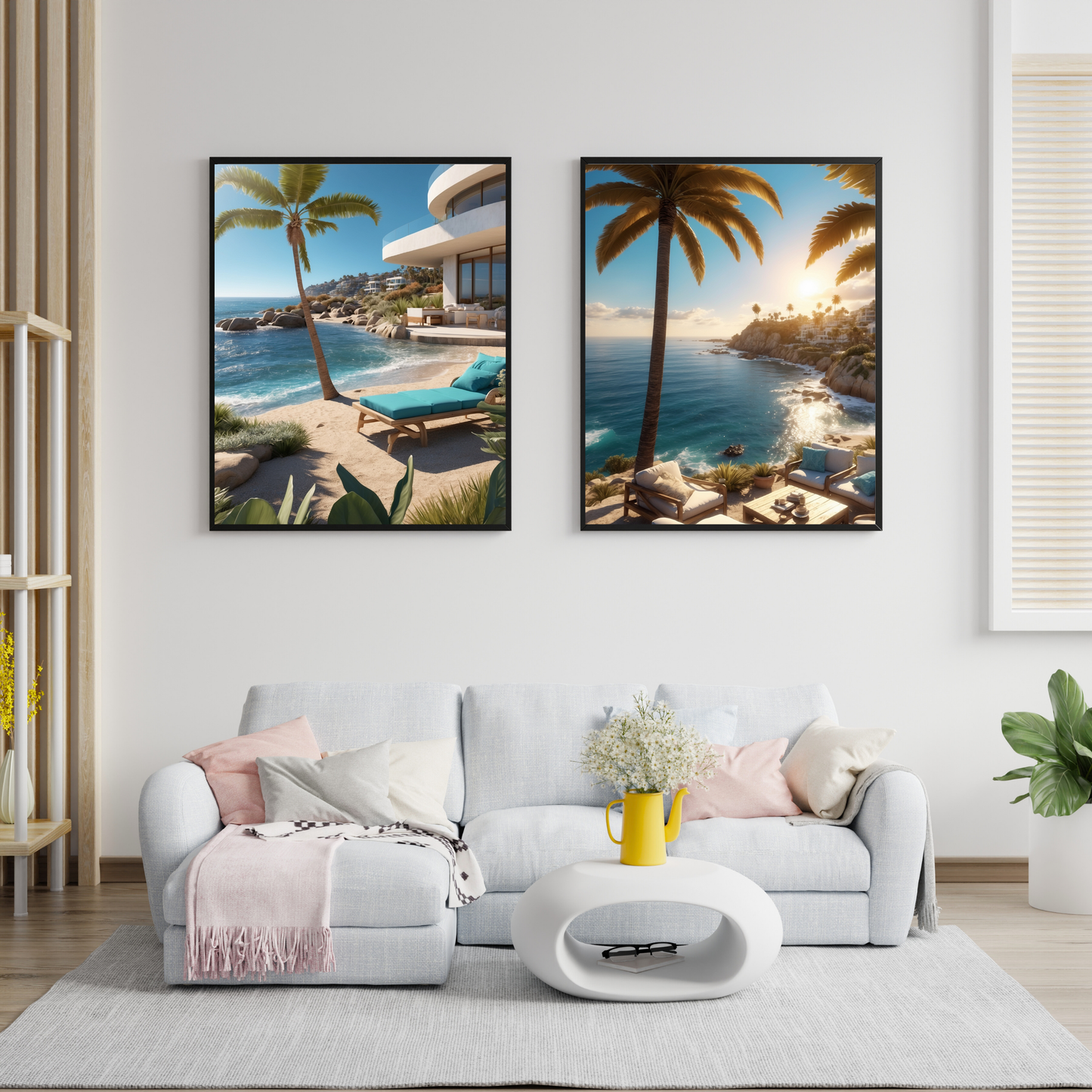 Laguna Beach Poster – Where Sun, Surf, and Seagulls Collide 🌊🏖️