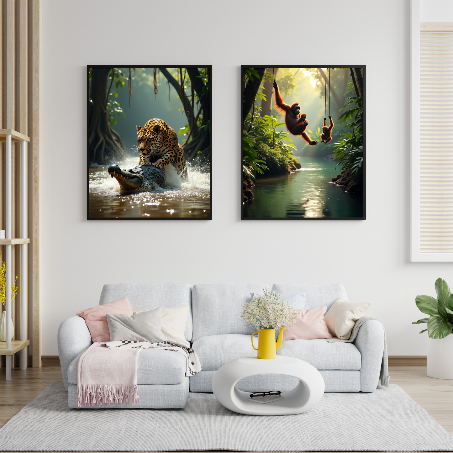 Orangutan Jungle Adventure Poster – Embrace the Wild Spirit of Nature 🌿🦧