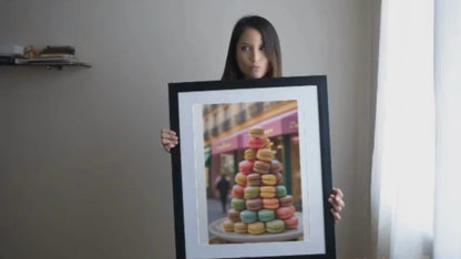 Print Macarons Tower Poster, wall art