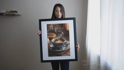 Coffee Aesthetic Wall Art – Premium Poster for Any Space